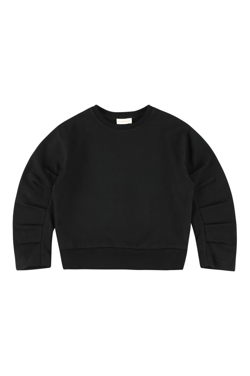 shop nu sweater season black van simple kids bij ik koop Belgisch conceptstore 'les belges', ruimste aanbod van Belgische kindermode