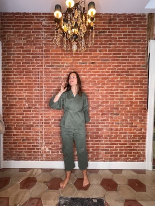 Jacket Kimano Twill khaki