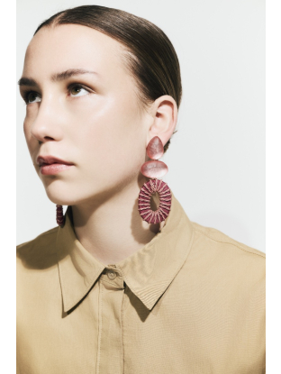 oorbel liso earpost coral