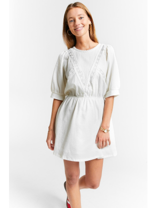 jurk stream off white van indee