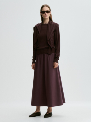 Skirt Pheobes Bordeaux