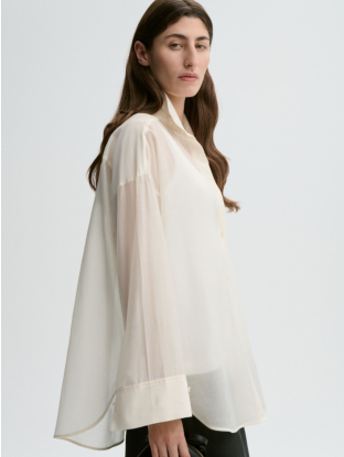 Shirt Derris Organza Beige