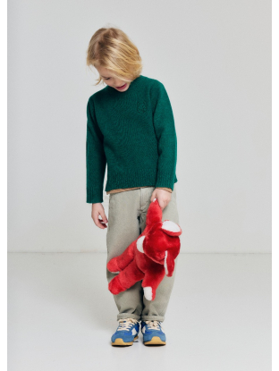 Ypres wollen trui groen