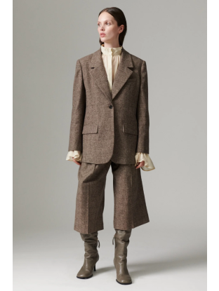 Trousers Heri Brown Check