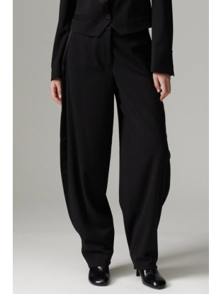 Trousers Barrollo Worsted Black