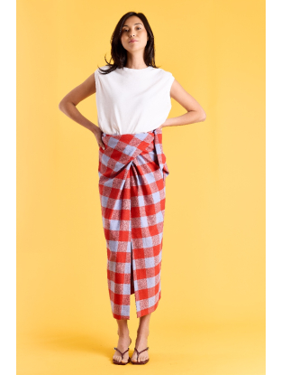 Skirt Gisele Blue Brick