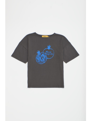 Pommegranate t-shirt grijs