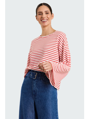 Jumper Caroline Red White