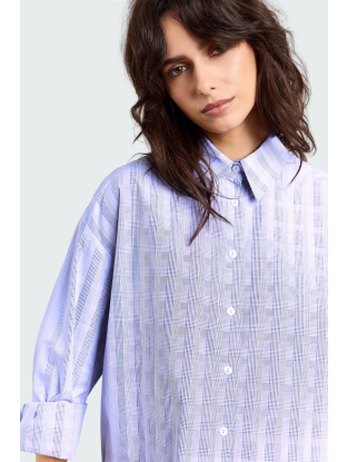 Blouse Laura Bic Blue Check