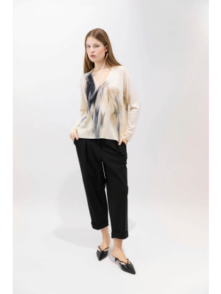 Slim Black Trousers