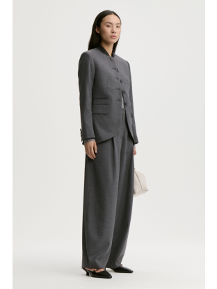 Trousers Povilanna Grey Melange