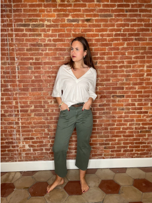 Pants Cargo Twill khaki