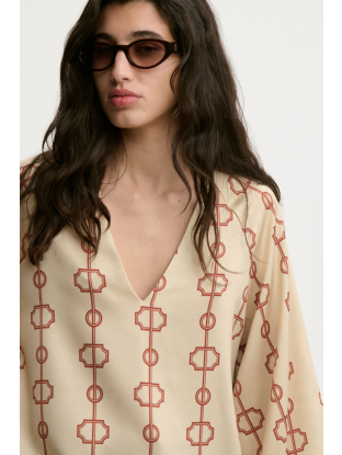 Shirt Salia Scarf Print