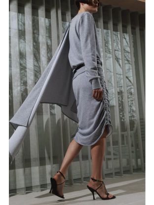Zoe Maxi Skirt Grey