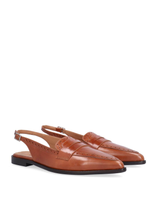Slingback Cognac 85