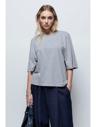 T-shirt Agent Jersey grijs