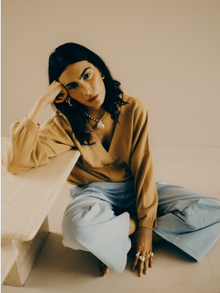 Noe Pants Light Blue