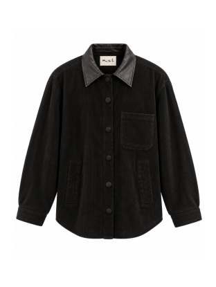 Jacket Badget Cord Coal