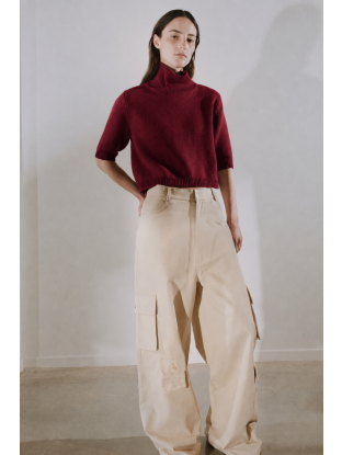 Knit Brune Bordeaux