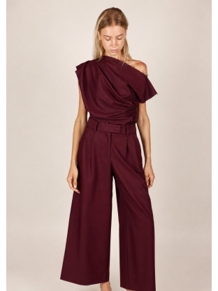 Blouse Bo Bordeaux