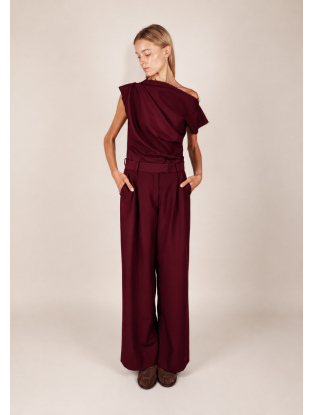 Pants Abbi Bordeaux
