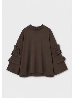 Shirt with long sleeves truffle