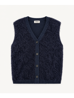 Sleeveless Vest Midnight Blue