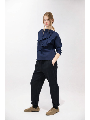 Jogging Style Trousers Black