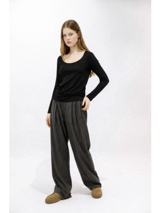 T-Shirt long sleeves black