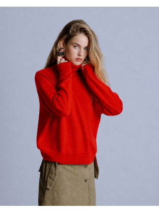 Turtleneck Danikani Sweater Red