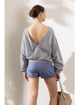 Sweater Manali Loopknit grey