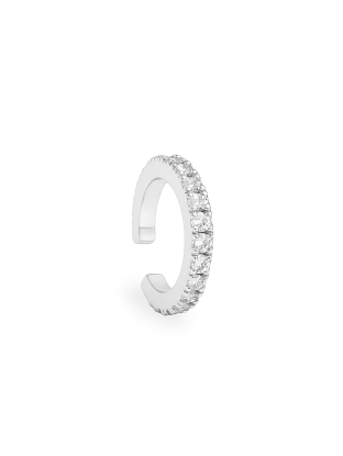 Classic Diamond cuff zilver