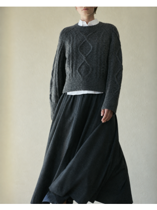 Skirt Flannel Grey