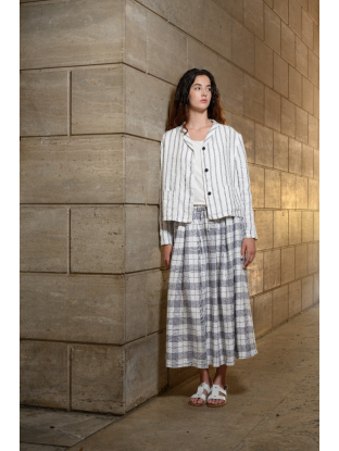 Skirt Lino Milk