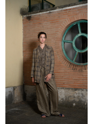 Double-Breasted Jacket Lino Clay