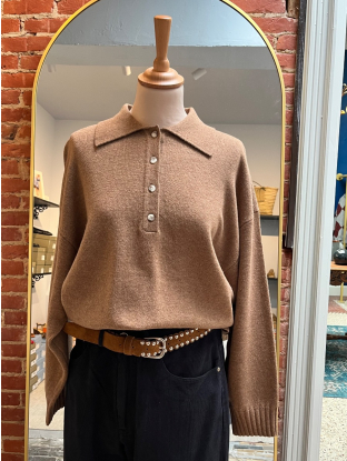 Pull Paris England Praline brun