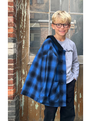 Manteau Harry Derby Boys bleu