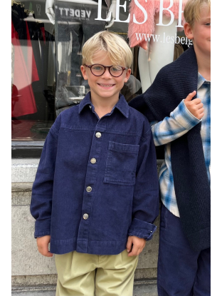 Chemise Maxim Cord bleu