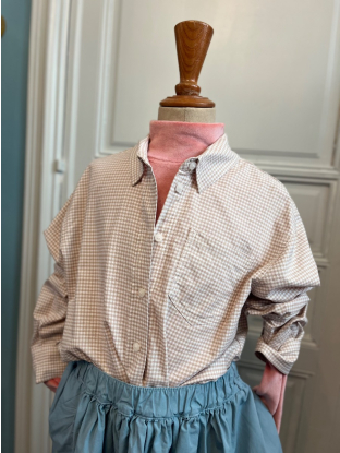 Yoda cropped beige hemd