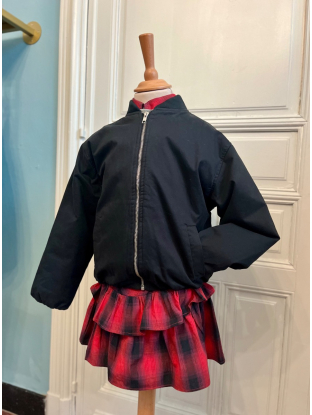 Jas Durham Twill Coal donkergrijs