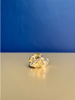 Ring Wheel messing goud