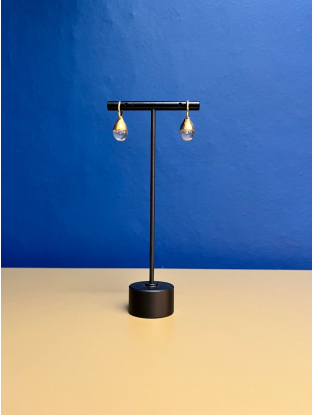 Oorbellen Drop kristal