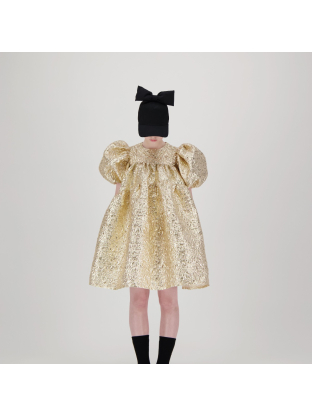 Jurk 4008A Wrinkle Gold