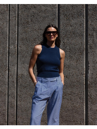 Broek Leila Blauwe Streep