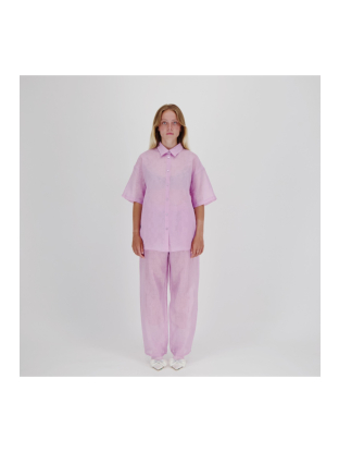 blouse lucid logo 1521 lilac van caroline bosmans