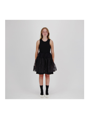 Zwarte top 1023 ribbed