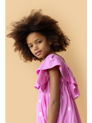 shop nu jurk bel e band pink van simple kids bij ik koop Belgisch conceptstore 'les belges', ruimste aanbod van Belgische kindermode