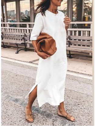 Dress Chris Maxi White