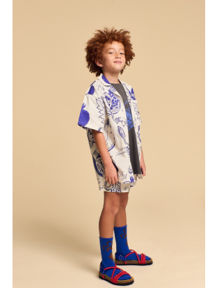 Pommegranate hemd wit