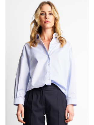 Hemd Loulou Licht Blauw